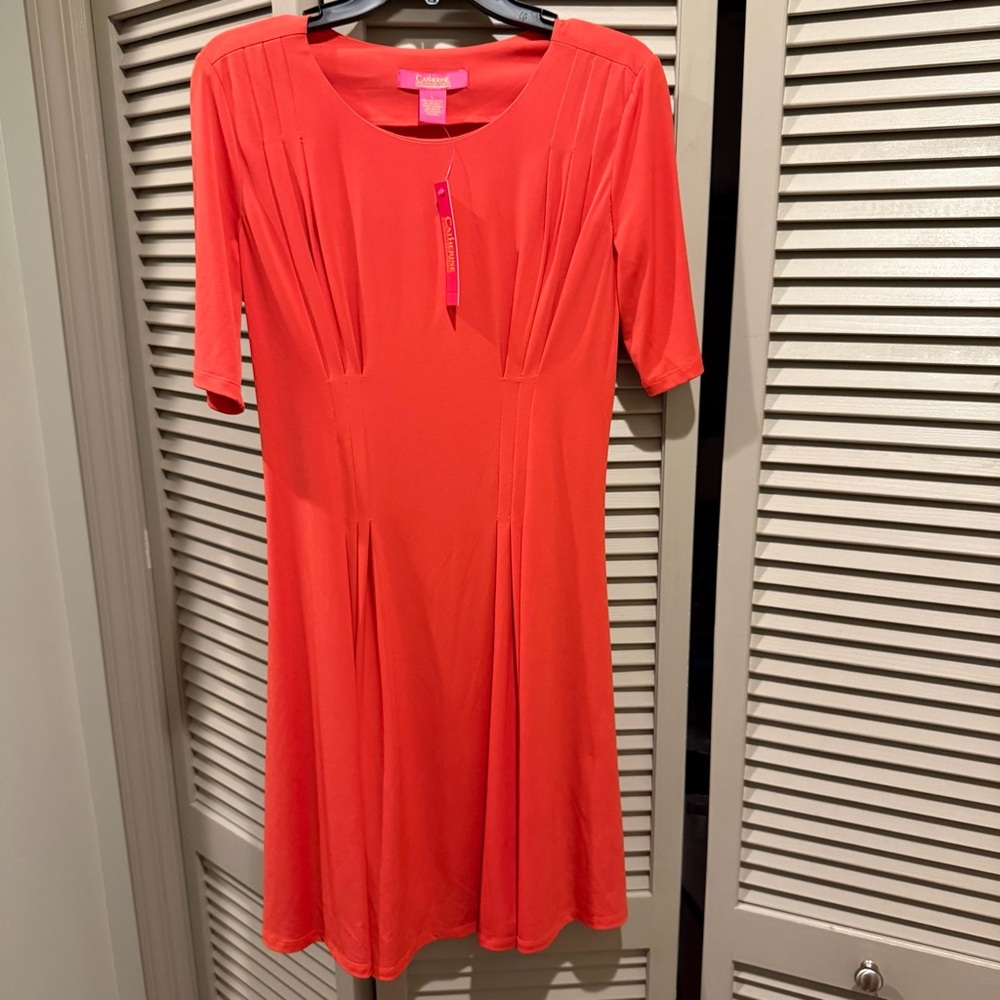 NWTs Catherine Malandrino Striking Red Dress (see Video)